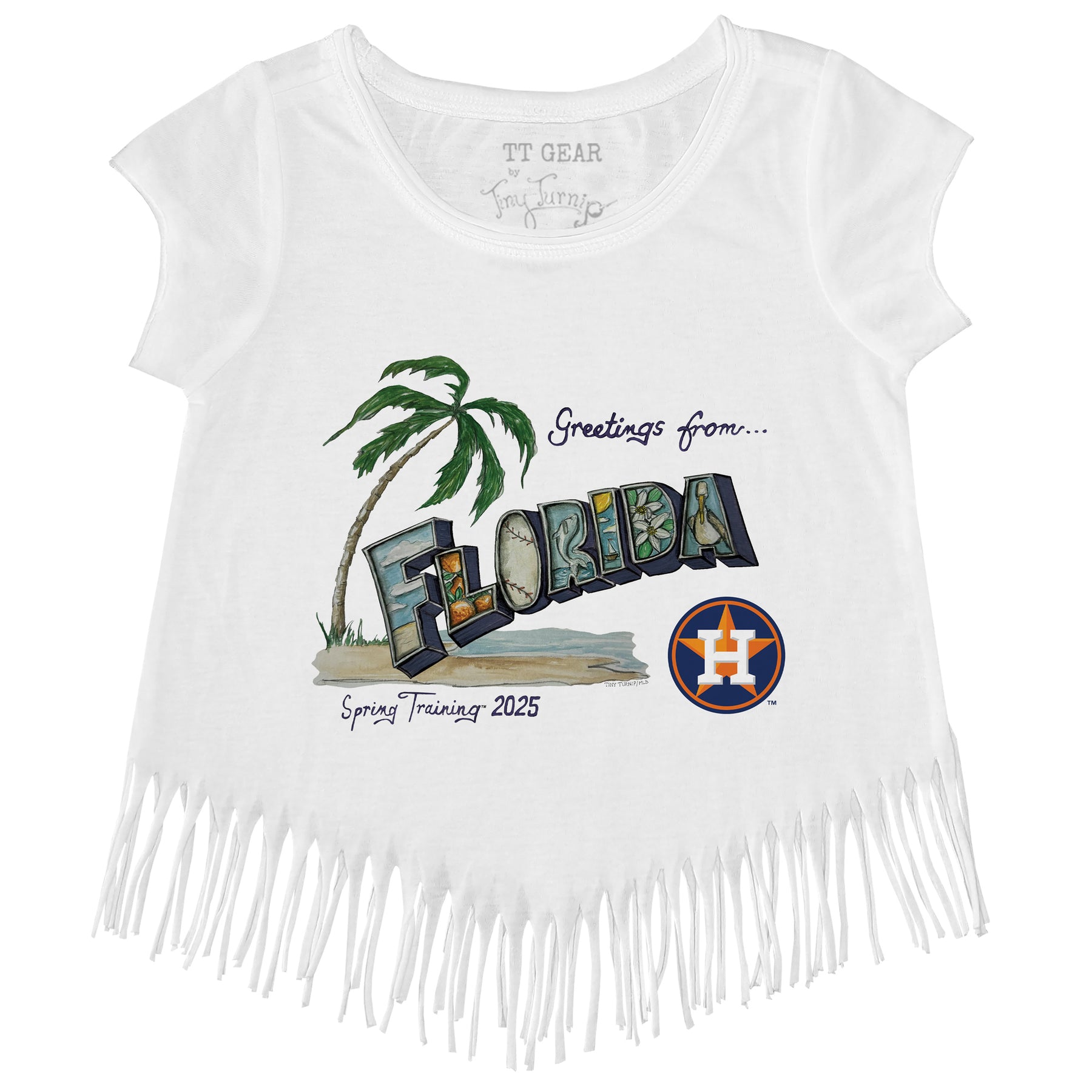 Houston Astros Spring Training 2025 Fringe Tee