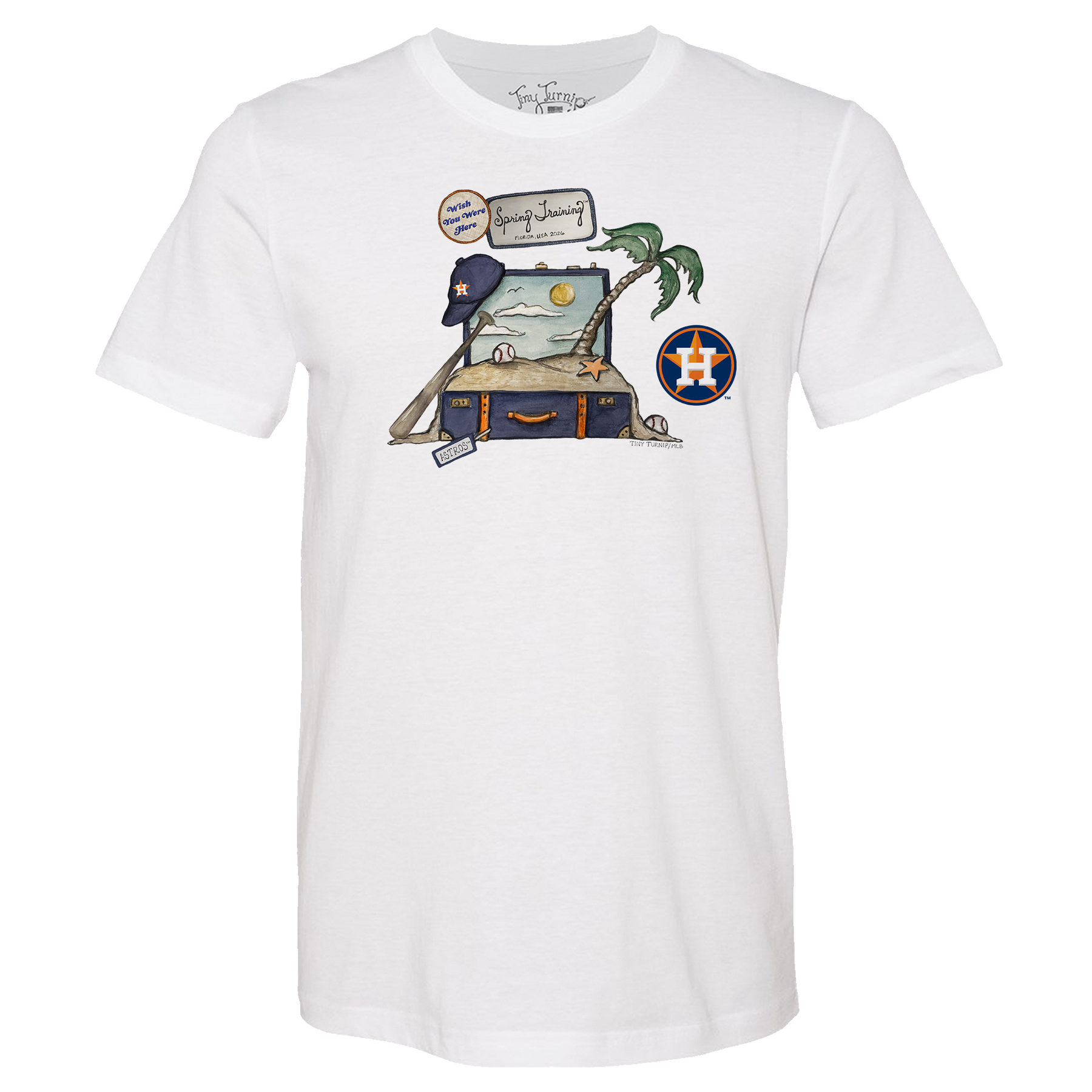 Houston Astros Spring Training 2026 Unisex Tee Shirt - Tiny Turnip