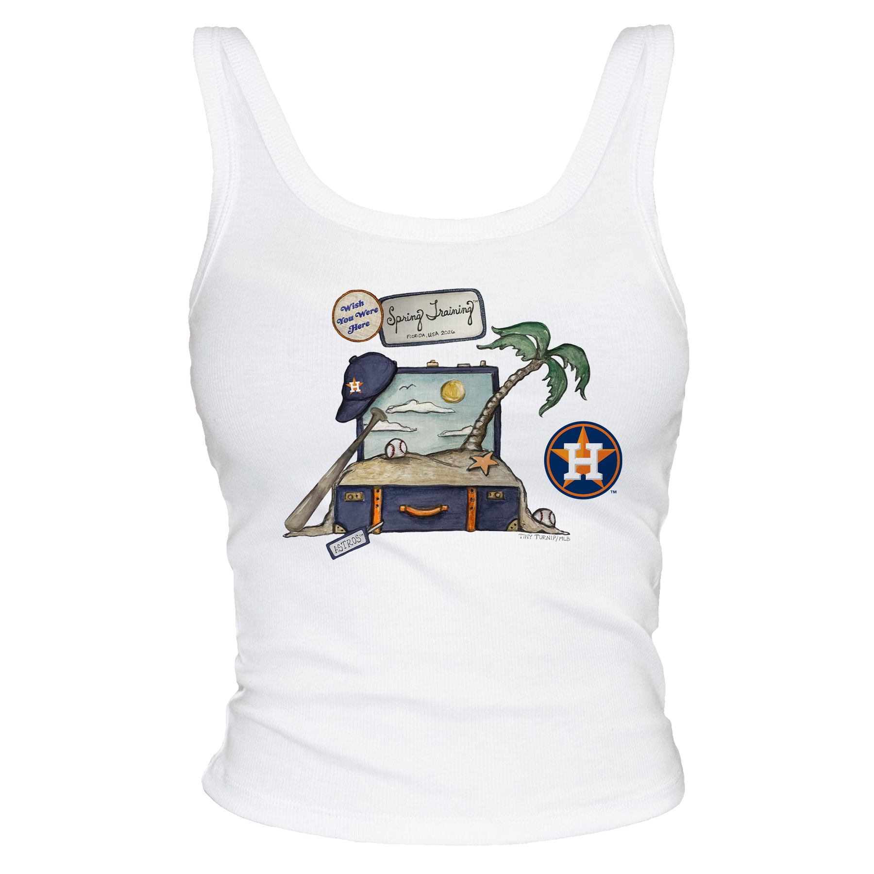 Houston Astros Spring Training 2026 Tank - Tiny Turnip