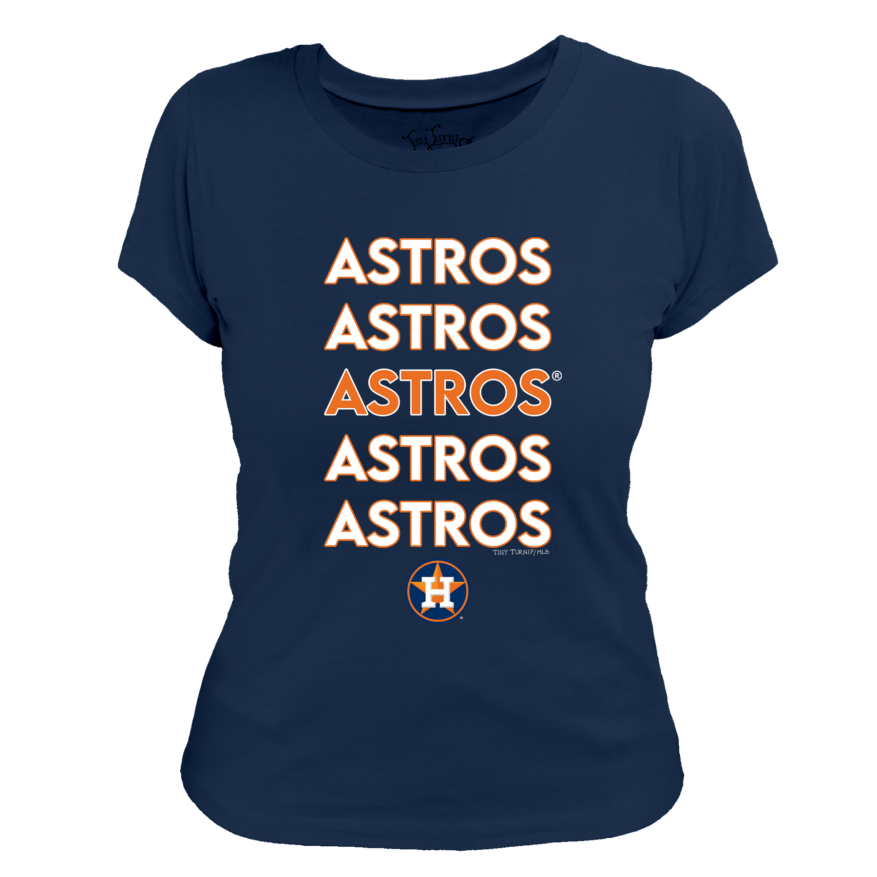 Houston Astros Stacked Tee Shirt