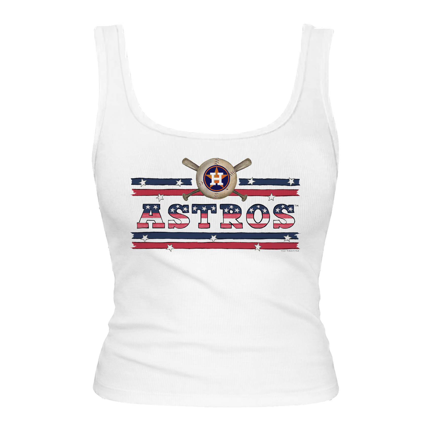 Houston Astros Stars and Stripes Emmy Tank
