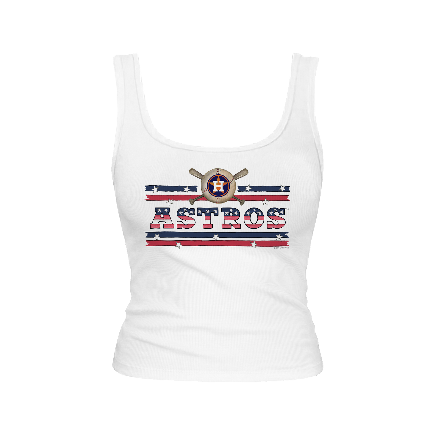 Houston Astros Stars and Stripes Emmy Tank
