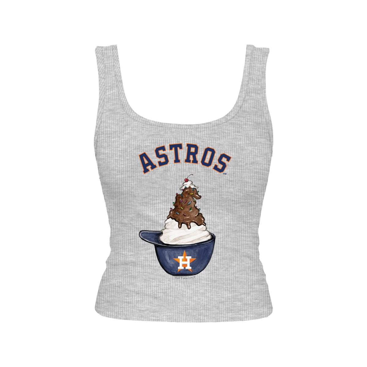 Houston Astros Sundae Helmet Emmy Tank