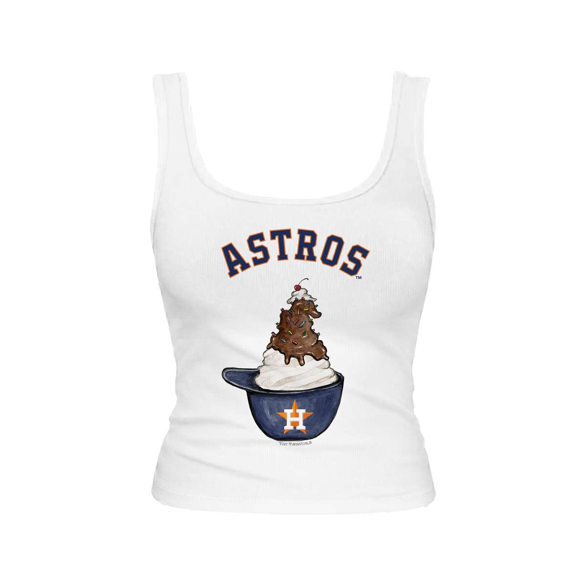 Houston Astros Sundae Helmet Emmy Tank