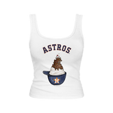 Houston Astros Sundae Helmet Emmy Tank