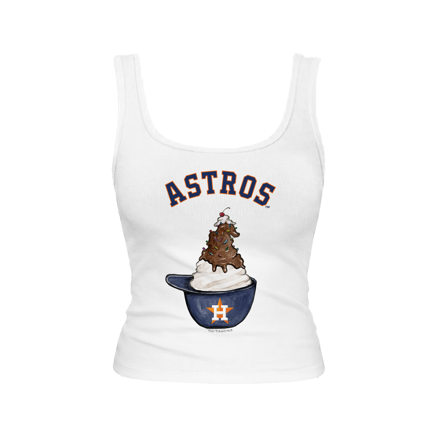 Houston Astros Sundae Helmet Emmy Tank