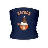 Houston Astros Sundae Helmet Tube Top - Tiny Turnip