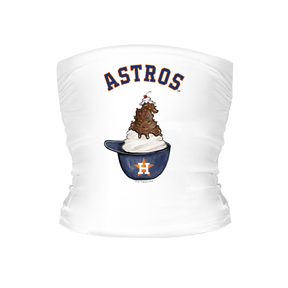 Houston Astros Sundae Helmet Tube Top - Tiny Turnip