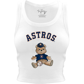 Houston Astros Teddy Crop Tank