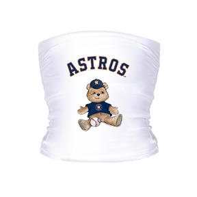 Houston Astros Teddy Tube Top - Tiny Turnip