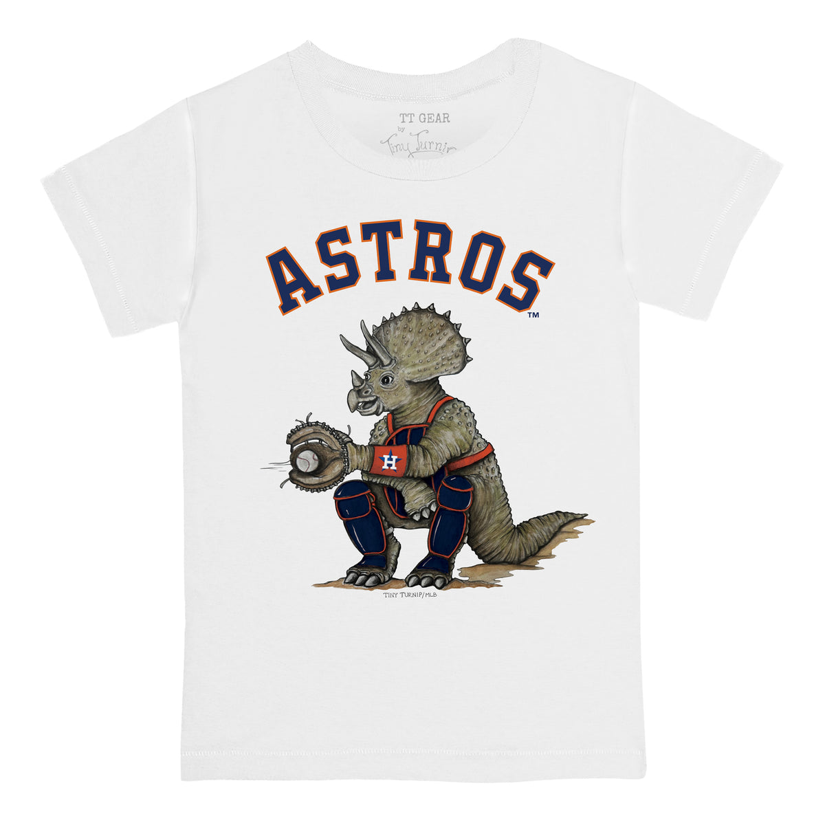 Houston Astros Triceratops Tee Shirt