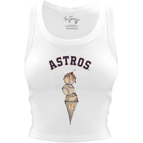 Houston Astros Triple Scoop Crop Tank