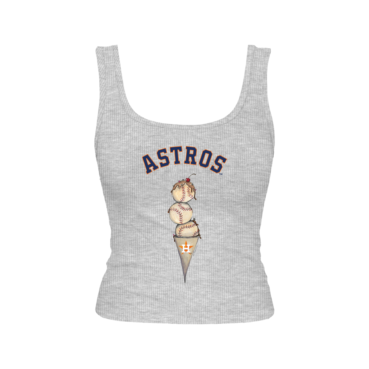 Houston Astros Triple Scoop Emmy Tank