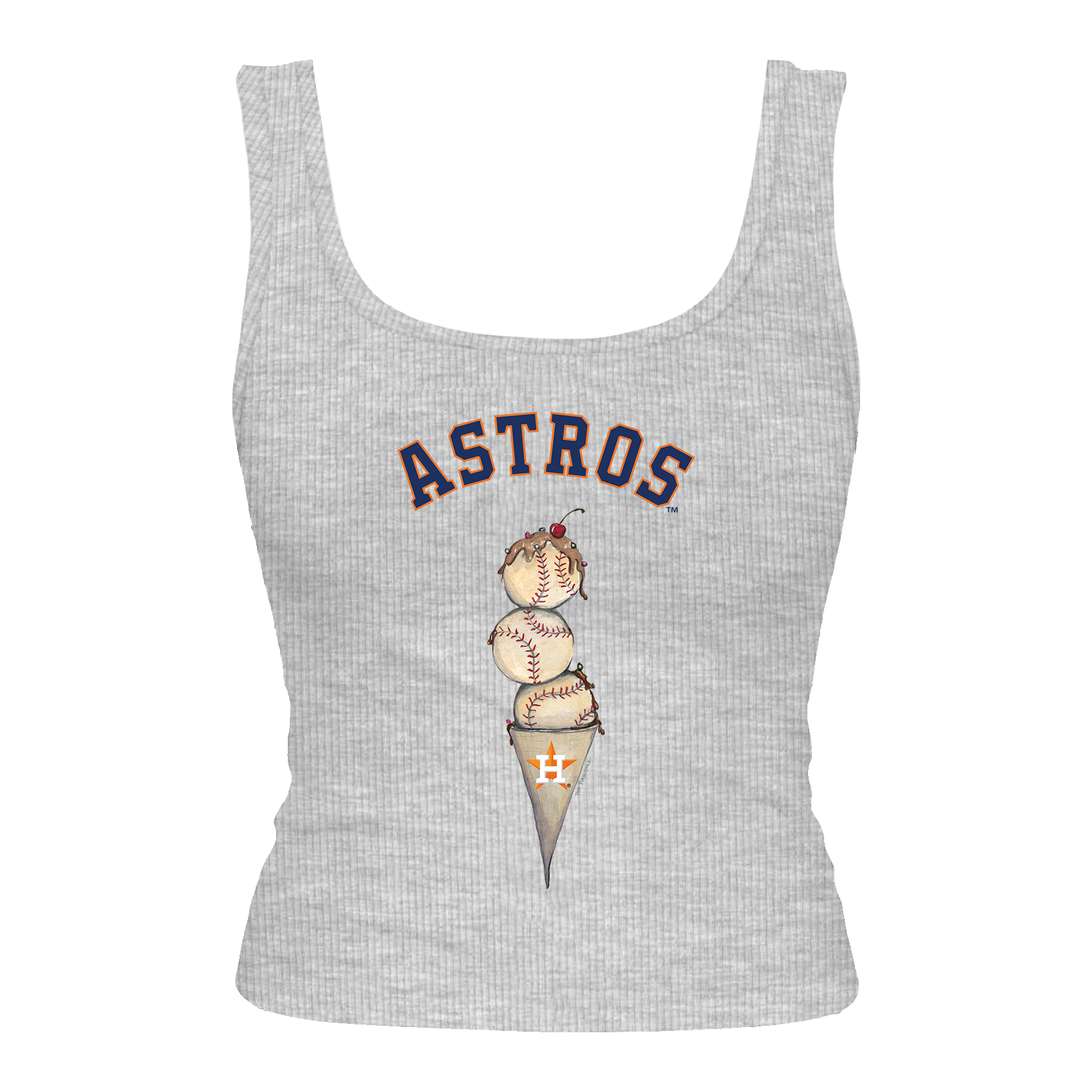 Houston Astros Triple Scoop Emmy Tank