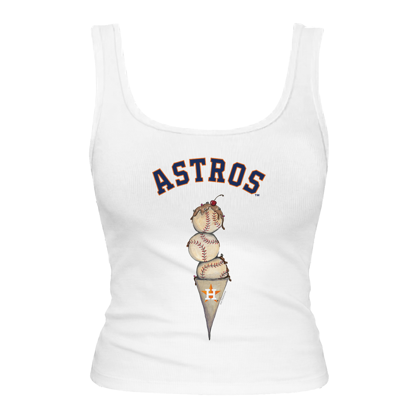 Houston Astros Triple Scoop Emmy Tank