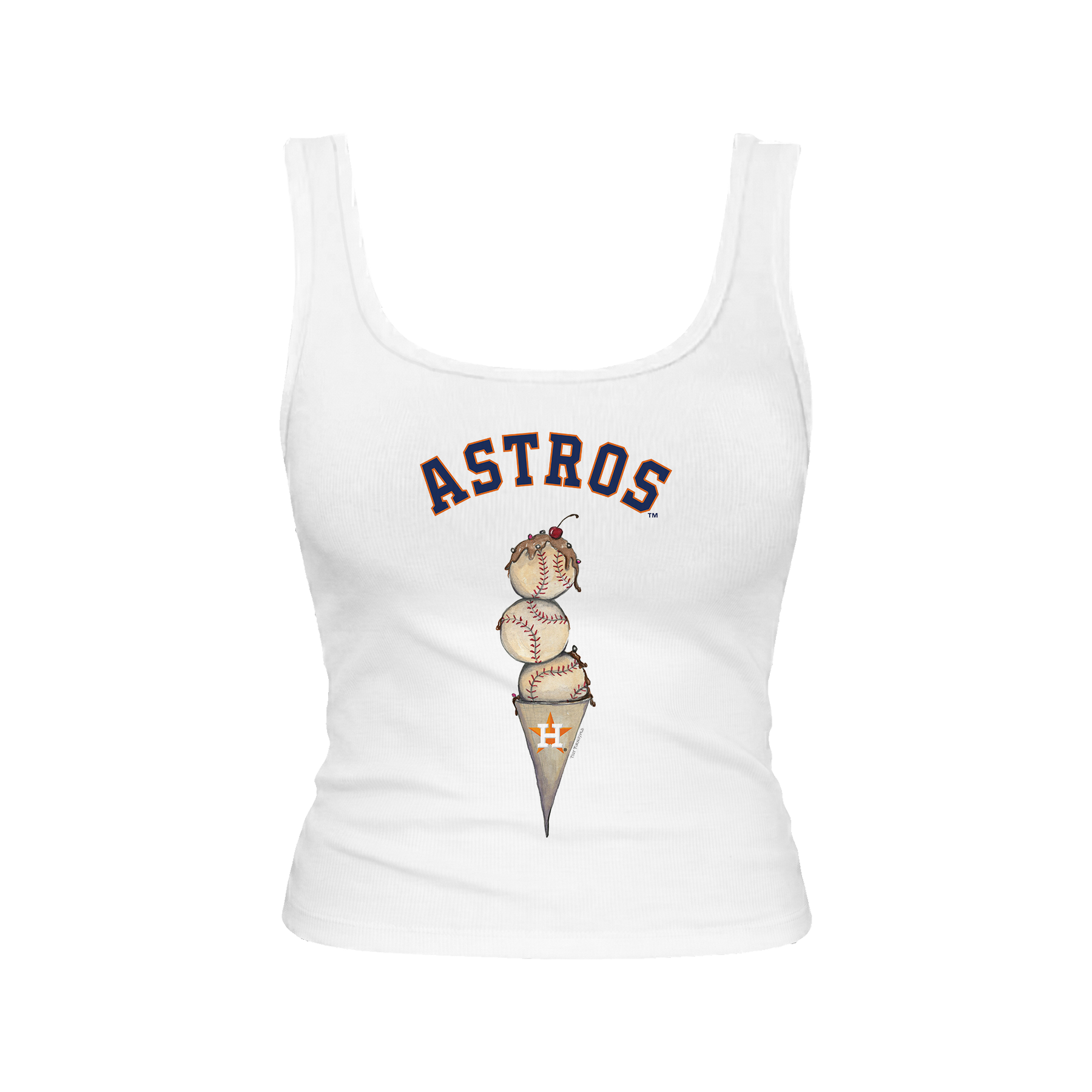 Houston Astros Triple Scoop Emmy Tank