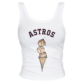 Houston Astros Triple Scoop Ribbed Tank