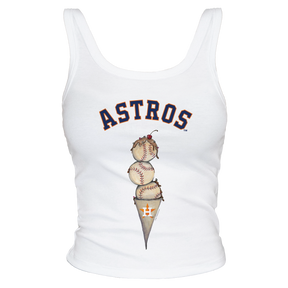 Houston Astros Triple Scoop Ribbed Tank
