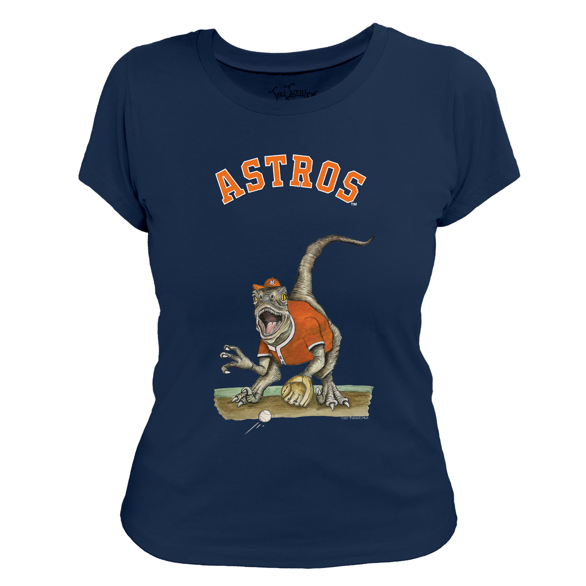 Houston Astros Velociraptor Tee Shirt