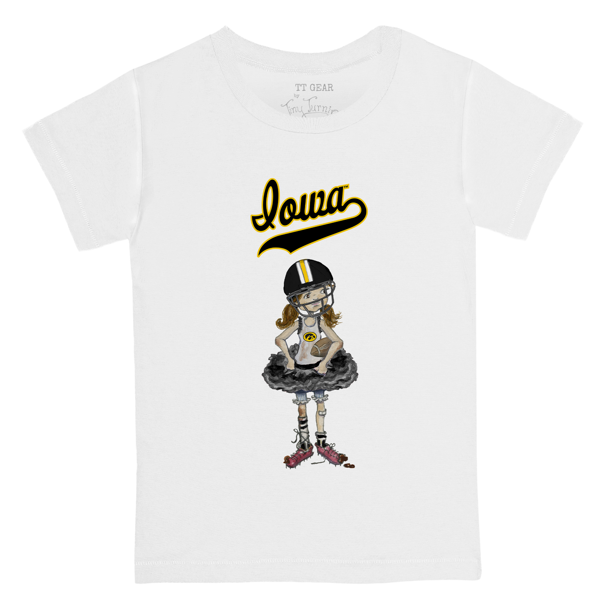 Iowa Hawkeyes Babes Kid's Tee Shirt