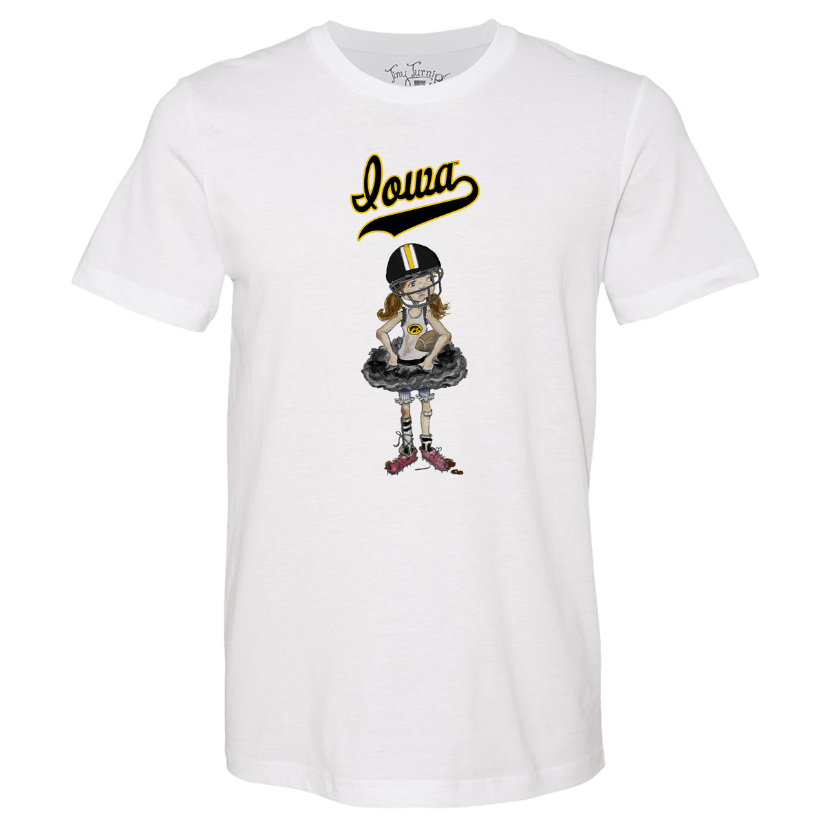 Iowa Hawkeyes Babes Unisex Tee Shirt