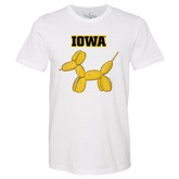 Iowa Hawkeyes Balloon Dog Unisex Tee Shirt