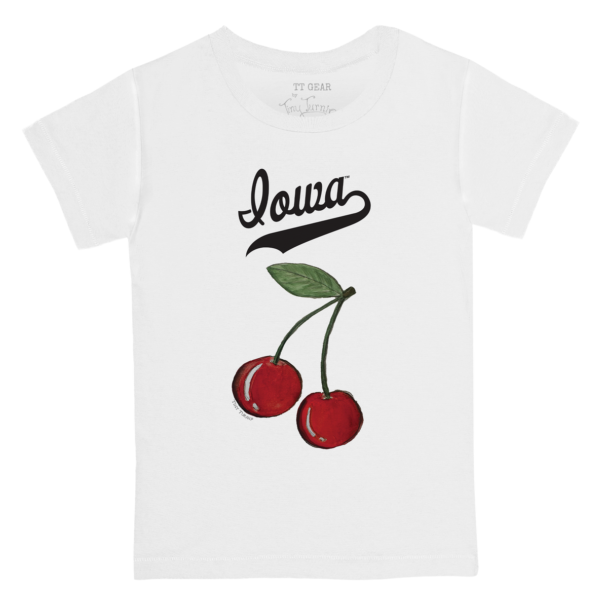Iowa Hawkeyes Cherries Kid's Tee Shirt