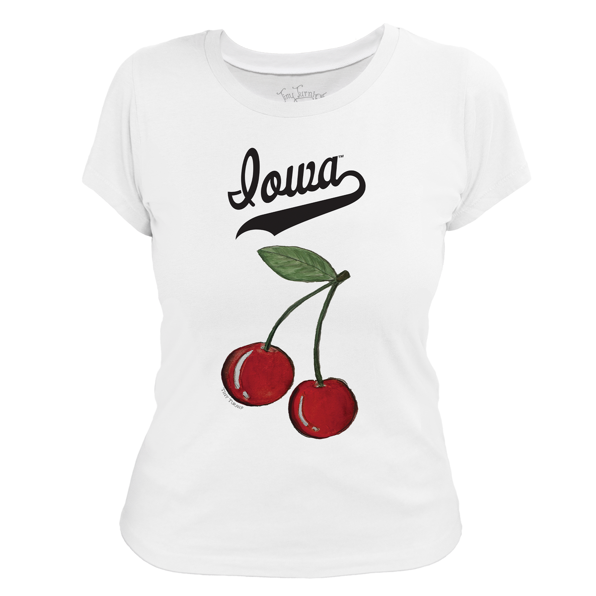 Iowa Hawkeyes Cherries Women's Tee Shirt