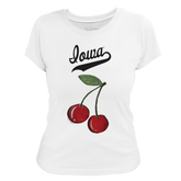Iowa Hawkeyes Cherry Women's Tee Shirt