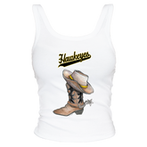 Iowa Hawkeyes Cowboy Boot Tank
