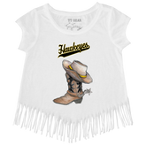 Iowa Hawkeyes Cowboy Boot Fringe Tee