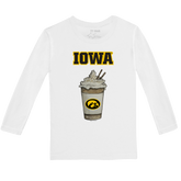 Iowa Hawkeyes Latte Long-Sleeve Tee Shirt