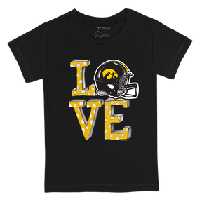 Iowa Hawkeyes LOVE Kid's Tee Shirt