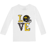 Iowa Hawkeyes LOVE Long-Sleeve Tee Shirt