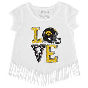 Iowa Hawkeyes LOVE Fringe Tee