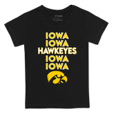 Iowa Hawkeyes Stacked Kid's Tee Shirt