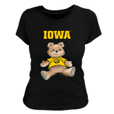 Iowa Hawkeyes Teddy Women's Tee Shirt