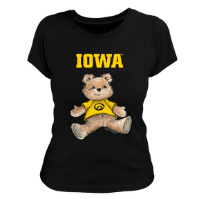 Iowa Hawkeyes Teddy Women's Tee Shirt