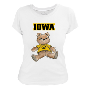 Iowa Hawkeyes Teddy Women's Tee Shirt