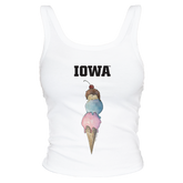 Iowa Hawkeyes Triple Scoop Tank