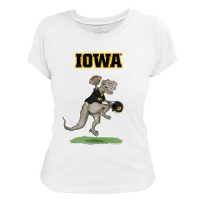 Iowa Hawkeyes TT Rex Women's Tee Shirt