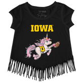 Iowa Hawkeyes Unicorn Fringe Tee