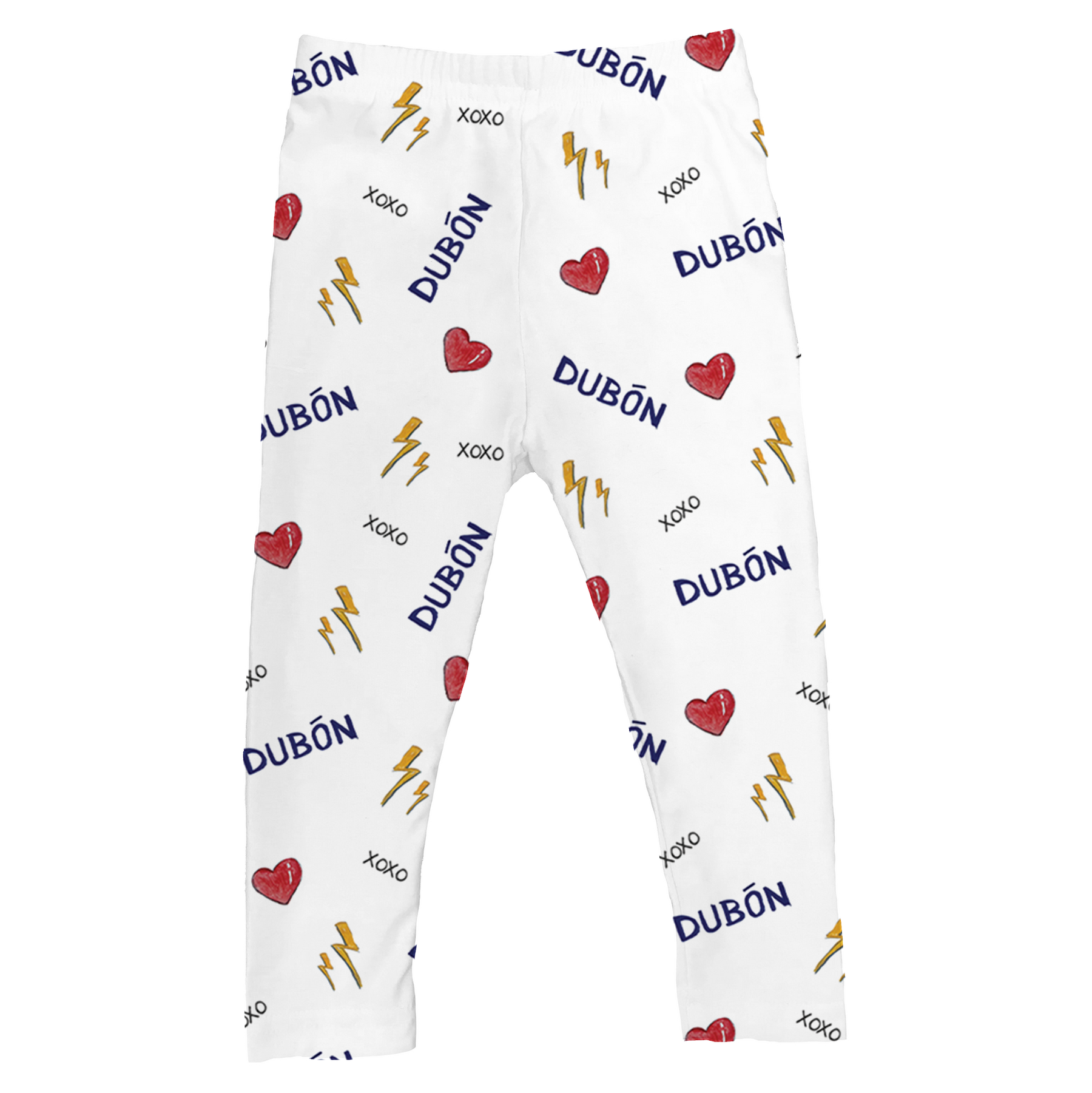 VIP I Heart Player w/ Name - Leggings - Tiny Turnip