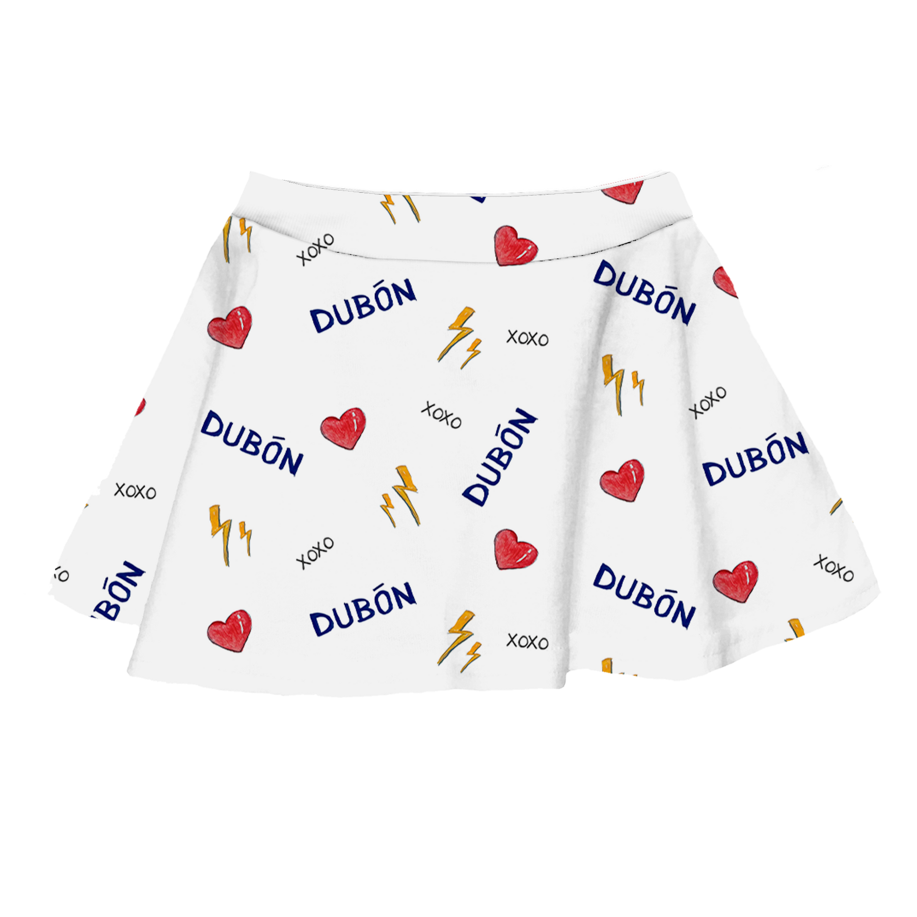 VIP I Heart Player w/ Name - Skirt - Tiny Turnip