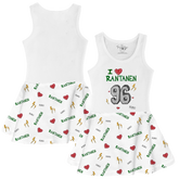 VIP NHL I Heart Player w/ Name, Number - Tank Swing Dress - Tiny Turnip