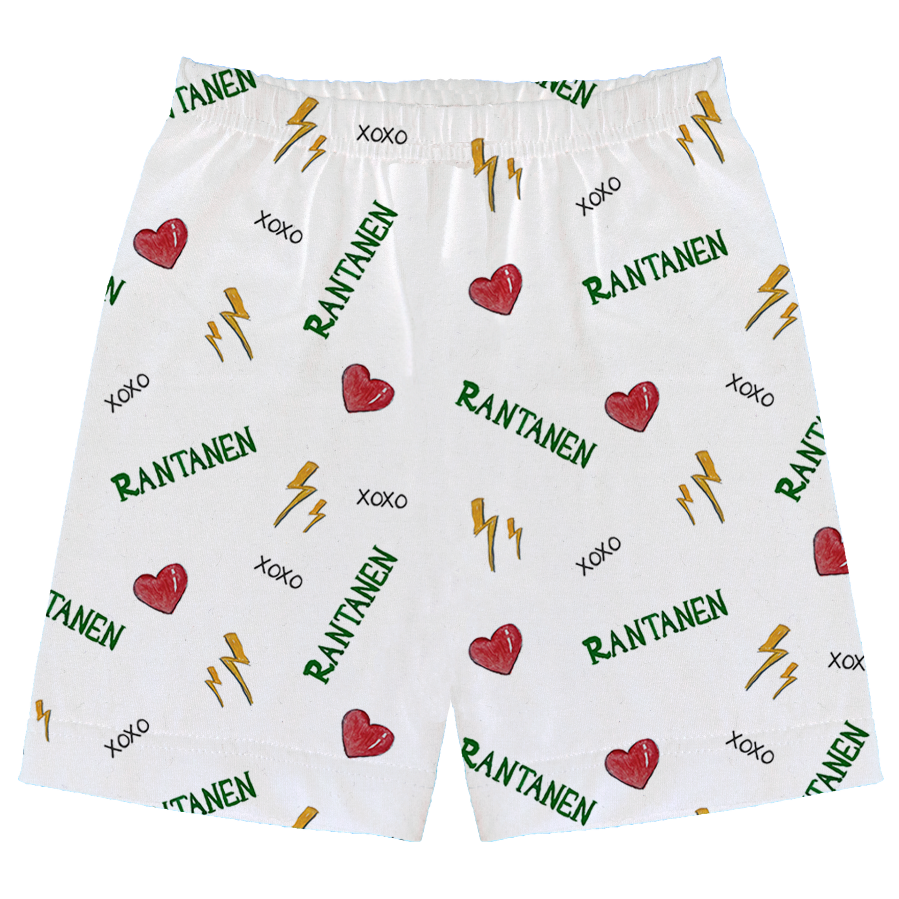 VIP NHL I Heart Player w/ Name, Number - Boy Shorts - Tiny Turnip