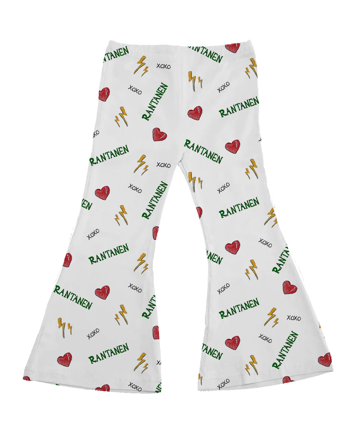 VIP NHL I Heart Player w/ Name, Number - Flare Pants - Tiny Turnip