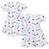 VIP NHL I Heart Player w/ Name, Number - Molly Dress - Tiny Turnip