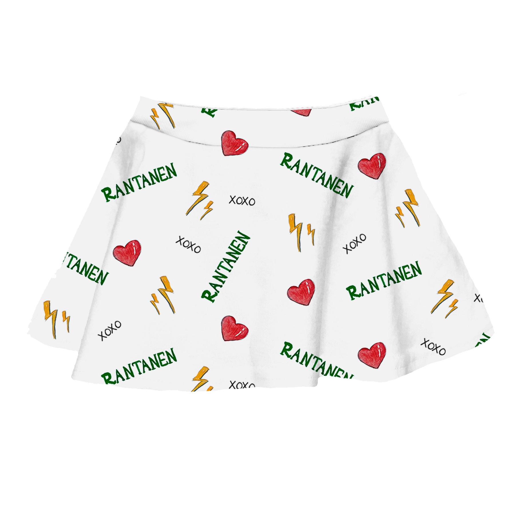 VIP NHL I Heart Player w/ Name, Number - Skirt - Tiny Turnip