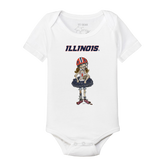 Illinois Fighting Illini Babes Short Sleeve Snapper